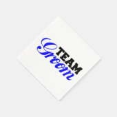 Team Bräutigam Serviette (Ecke)