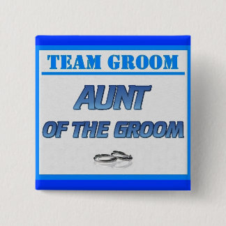 Team-Bräutigam-Tante Button