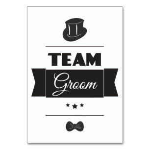 Team Bräutigam Tischnummer