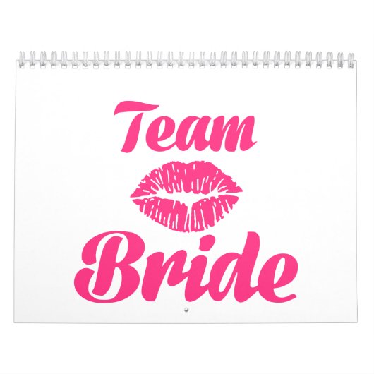 Team-Brautkuß Kalender (Titelbild)