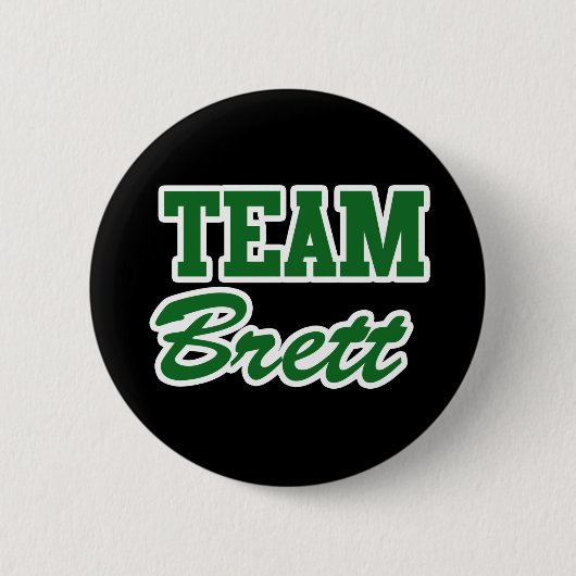 Team Brett Survivor Button (Vorderseite)