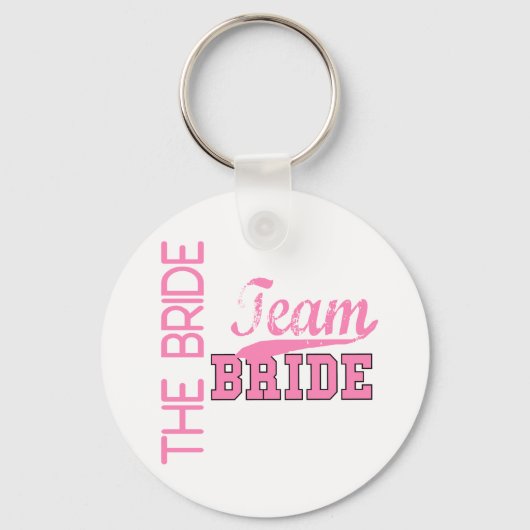Team Bride 1 BRIDE Schlüsselanhänger (Vorderseite)