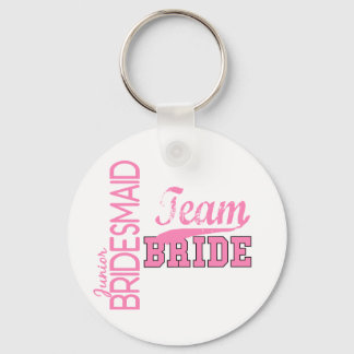 Team Bride 1 JUNIOR JR BRIDESMAID Schlüsselanhänger