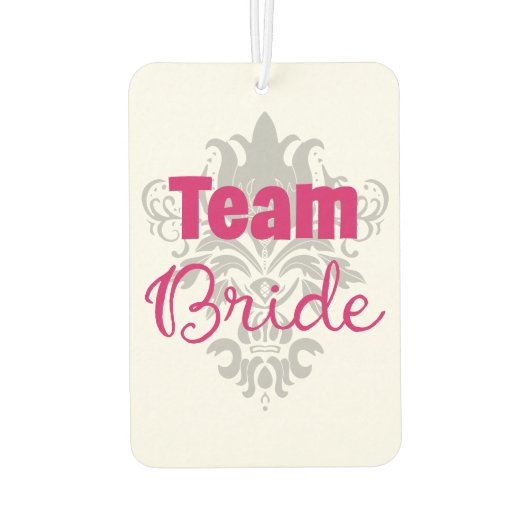 Team Bride Autolufterfrischer (Rückseite)