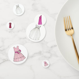 TEAM BRIDE Brautparty Bridesmaid Blumenmädchen Gow Konfetti