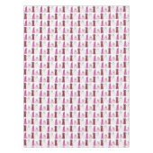 TEAM BRIDE Brautparty Bridesmaid Blumenmädchen Gow Tischdecke (Vorderseite)