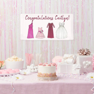 Team Bride Brautparty Junggeselinnen-Abschied Gown Banner