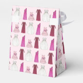 Team Bride Brautparty Junggeselinnen-Abschied Gown Geschenkschachtel (Rückseite)