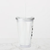 TEAM BRIDE BRAUTPARTY TUMBLER ACRYLTRINKBECHER (Rechts)