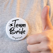 Team Bride Bridal Shower Button