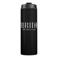 Team Bride Bridesmaid Brautparty Thermal Tumbler