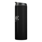 Team Bride Bridesmaid Brautparty Thermal Tumbler Thermosbecher (Nach rechts gedreht)