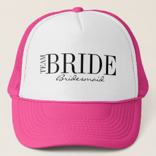 Team Bride Bridesmaid Brautparty Truckerkappe