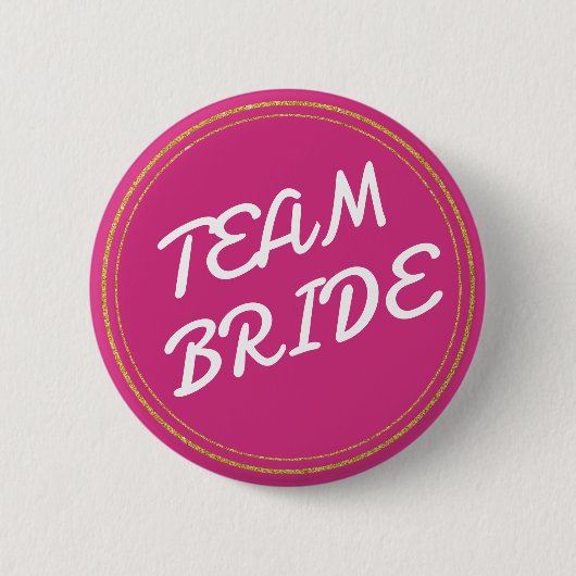 Team Bride Button Rose Blume (Vorderseite)