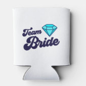 Team Bride Can Cooler Dosenkühler (Rückseite)