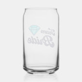 Team Bride Can Glass Dosenglas (Rückseite)