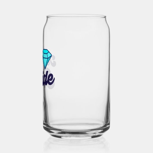 Team Bride Can Glass Dosenglas (Links)