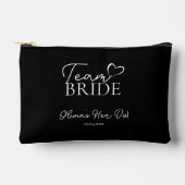 Team Bride Cosmetic Bag - Fun Junggeselinnen-Absch Zubehörtasche (Vorderseite)