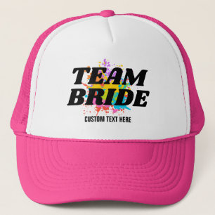 Team Bride Custom Bachelorette Brautparty Favorite Truckerkappe