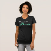 Team Bride Custom Wedding T-Shirt (Vorne ganz)