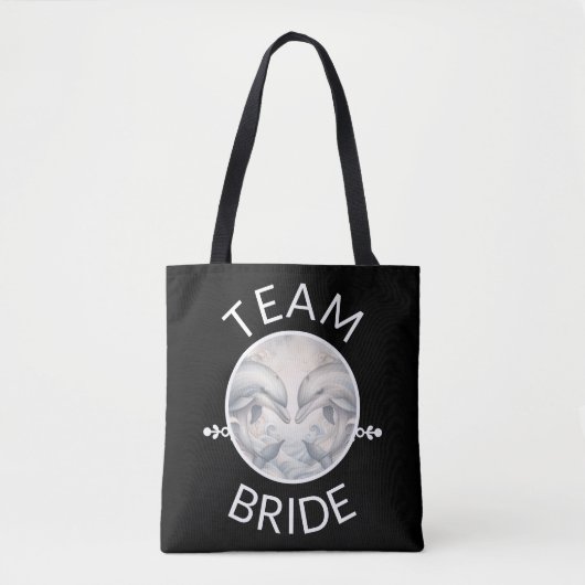 Team Bride Dolphin Style Frauen Tasche (Vorderseite)