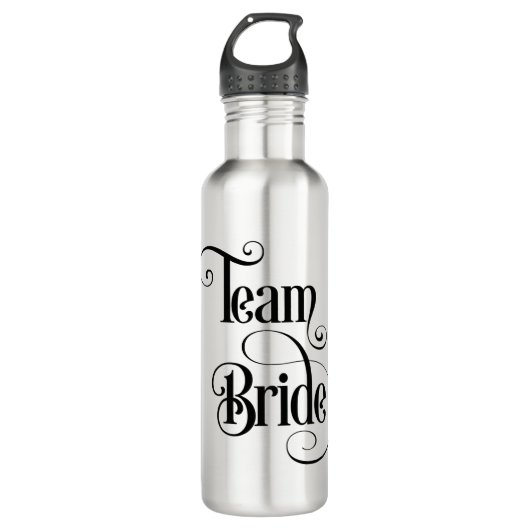 Team Bride Edelstahlflasche (Vorderseite)