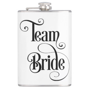 Team Bride Flachmann