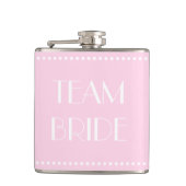 Team Bride Flask Flachmann (Vorderseite)