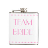 Team Bride Flask Flachmann (Vorderseite)