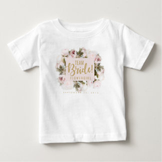 Team Bride Flower Girl Tshirt