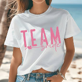 Team Bride Fun Junggeselinnen-Abschied T-Shirt