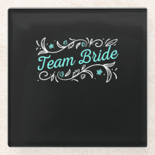 Team Bride Glasuntersetzer