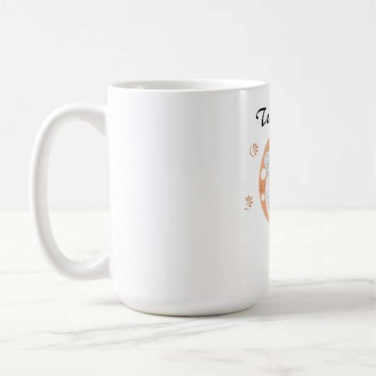 Team Bride | Handskizze Kaffeetasse (Links)