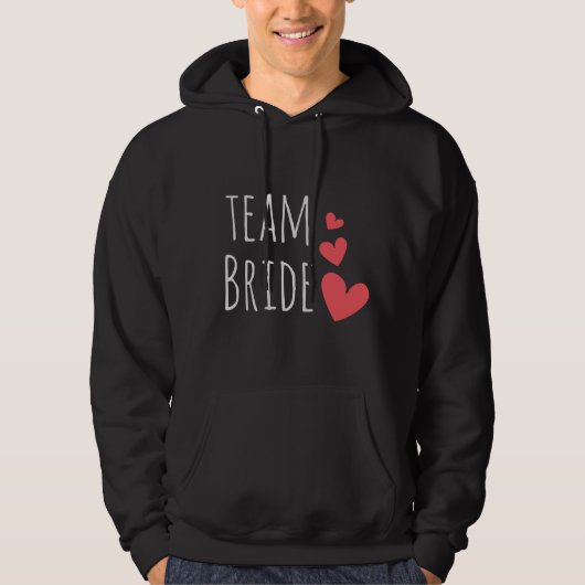 Team Bride Hoodie (Vorderseite)