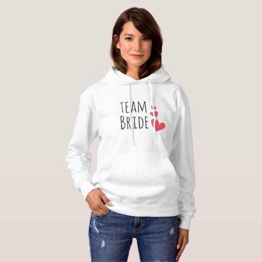 Team Bride Hoodie (Vorne ganz)