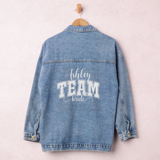 Team Bride Jeansjacke (Hangar)