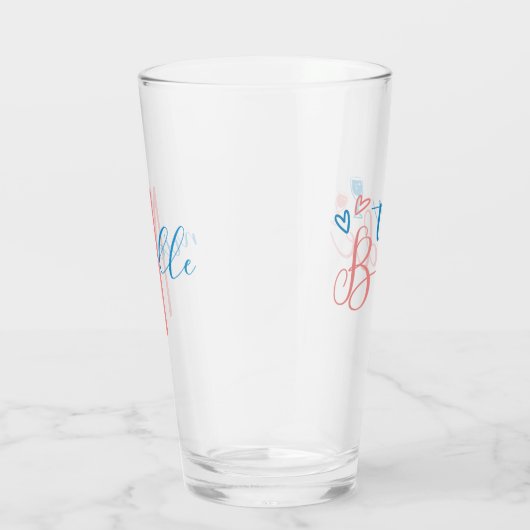Team Bride Junggeselinnen-Abschied Personalisiert Glas (Rechts)