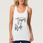 TEAM BRIDE Junggeselinnen-Abschied Shirt // Shirt (Vorderseite)