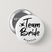 Team Bride-Junggesellinnenabschied-Button Button (Vorne & Hinten)