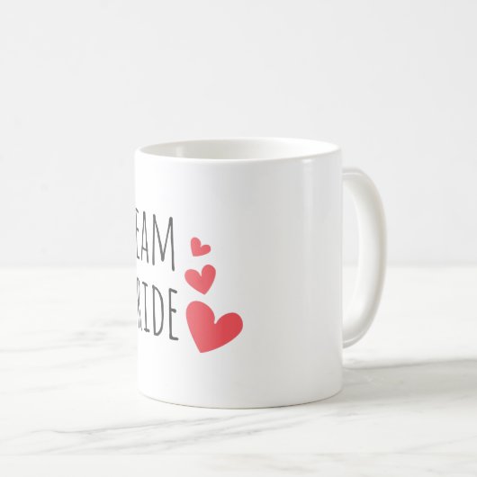 Team Bride Kaffeetasse (VorderseiteRechts)