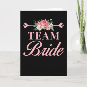Team Bride Karte