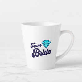 Team Bride Latte Tasse