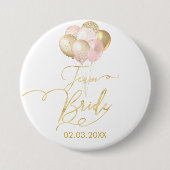 TEAM BRIDE LUFTBALLONS BUTTON (Vorderseite)