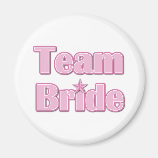 Team Bride Magnet (Vorne)