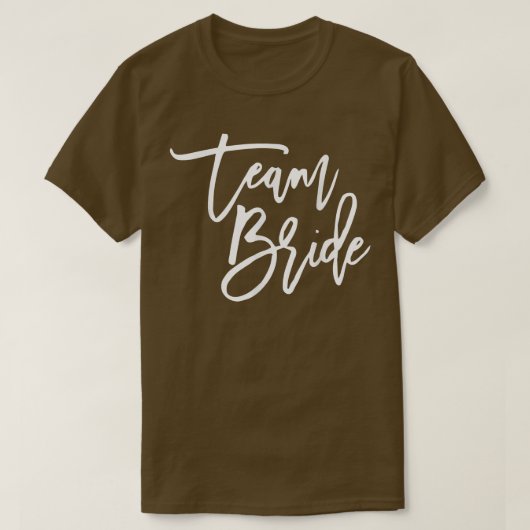 Team Bride Matching Niedlich für Junggeselinnen-Ab T-Shirt (Design vorne)