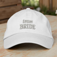 Team Bride Modern Simple Typografy Wedding
