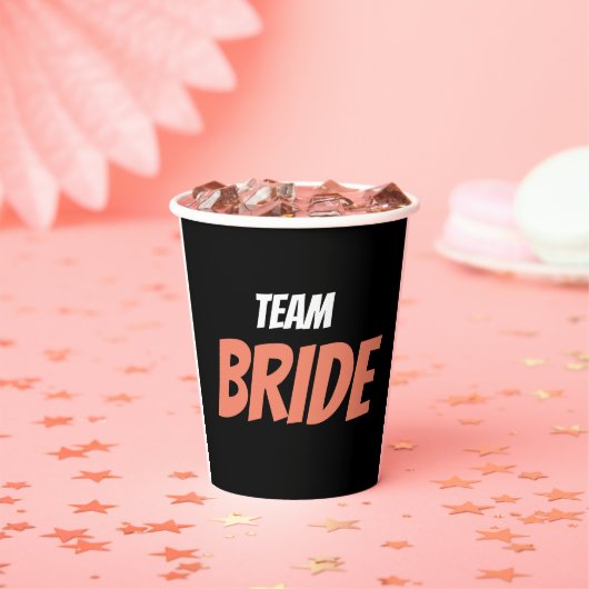 Team Bride Pappbecher (Insitu)