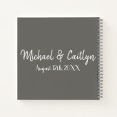 Team Bride Personalisiert Bridesmaid Wedding Party Notizblock (Rückseite)