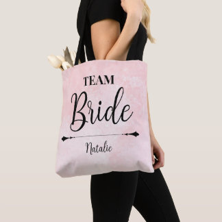 Team Bride Personalisiert Tote Bag Tasche