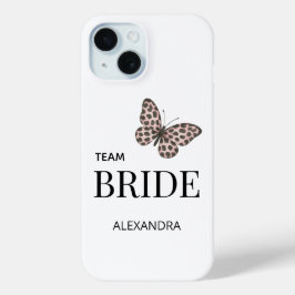 Team Bride Personalized Wedding Design Case-Mate iPhone Hülle